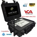 VCA-CASE valise nomade tactique d'analyse video et de transmission 4G