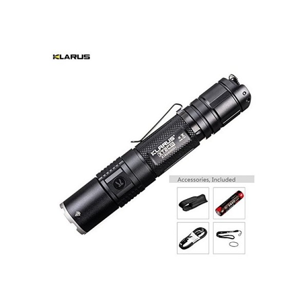 allwan Kit airsoft lampe Tactique Klarus XT2C - 1100 Lumens