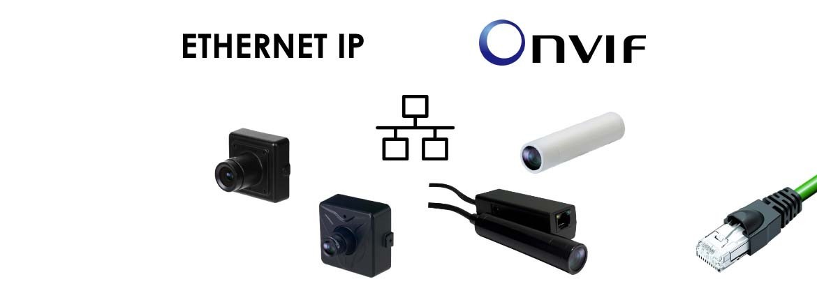 IP OnVif cameras and mini cameras
