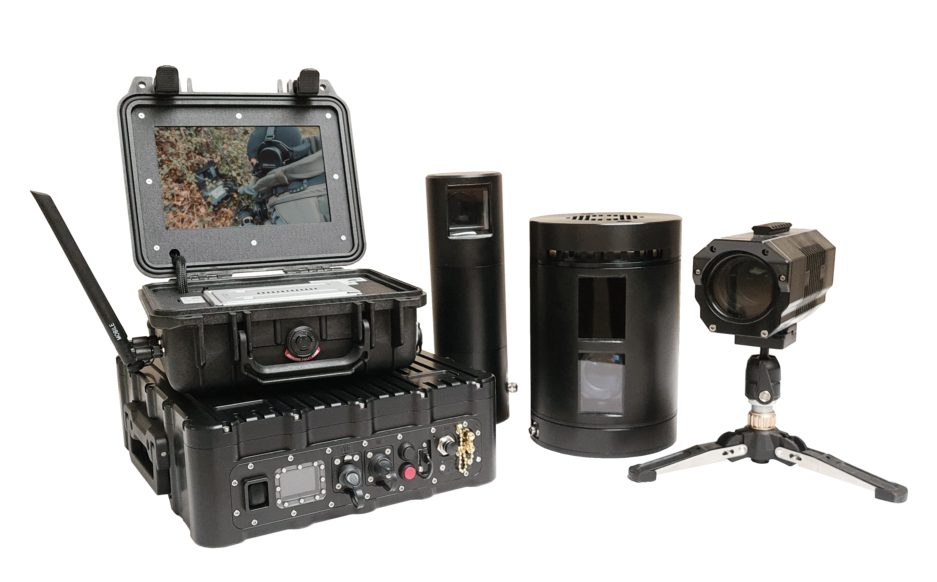 Law enforcement products camera battery illuminator transmitter