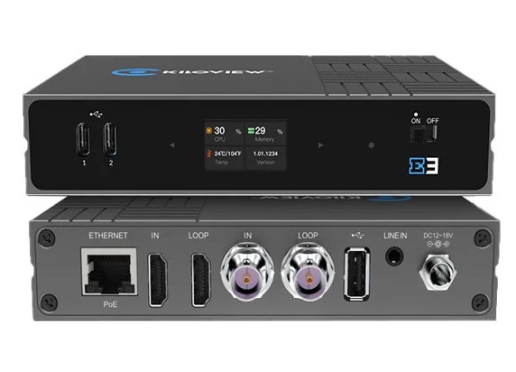 Codeur vidéo NDI SDI et HDMI RTSP 4K ONVIF