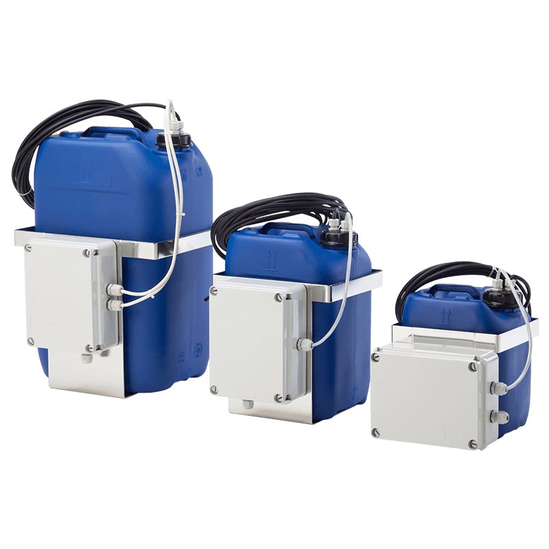 réservoir et pompe de lave glace pour camera allwan marine surveillance en mer eolien offshore