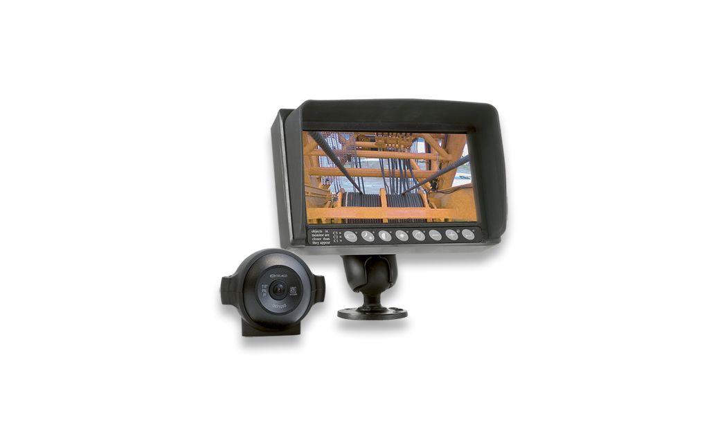 camera de vision de l'enrouleur d'une grue